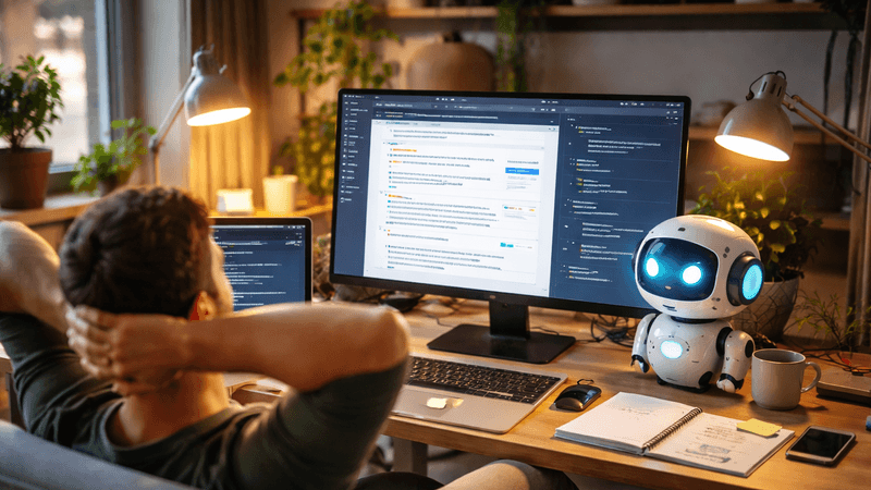 Lean back and let AI draft your ticket requirements